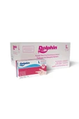 Kruvazör  Dolphin Beyaz Vinil Eldiveni Pudrasız L 100 Adet X 20 Paket - Koli - 1