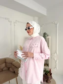 KUŞGÖZÜ DETAYLI GÖMLEK - 5