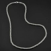 Süpertrend Gümüş Kral Zincir - 5 mm Köşeli - 3