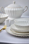 Aryıldız Sintra Gold 60 Parça Porselen Yemek Takımı Ar255469 - 1
