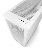 NZXT H7 Flow CM-H71FW-01 Fanlı Beyaz ATX Oyuncu Kasası - 3