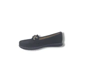 Zerhan 330 Kadın Siyah Tokalı Babet Ayakkabı thumbnail 3