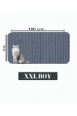 Fine Cat Xxl Büyük Boy Elekli Tuvalet Önü Paspası Kedi Kumu Paspası 120x60 Cm - 1
