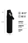 Stanley The Aerolight Iceflow Siyah 0.60 lt Soğuk Su Termosu - 2