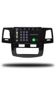 OSKODI Toyota Hilux 2005-2008 Dijital Klima Uyumlu Android Multimedya + CarPlay + 4GB RAM + 64GB Hafıza thumbnail 4
