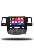 OSKODI Hilux 2008-2015 Manuel Klima Uyumlu Android Multimedya + Carplay + 4gb Ram + 64gb Hafıza - 3