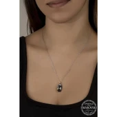 Süpertrend Swarovski Crystal Taşlı Özel Kesim Gümüş Kadın Kolye - 2