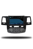 OSKODI Hilux 2008-2015 Manuel Klima Uyumlu Android Multimedya + Carplay + 4gb Ram + 64gb Hafıza - 7