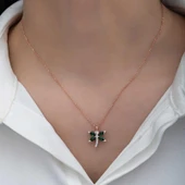 Süpertrend Gümüş Rose Yusufçuk Kadın Kolye - 5