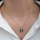Süpertrend Gümüş Rose Yusufçuk Kadın Kolye - 4