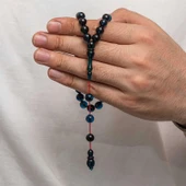 Süpertrend Yuvarlak Sıkma Kehribar Tesbih - 1