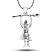 Kruvazör Gümüş Pir Sultan Abdal Erkek Kolye - 1