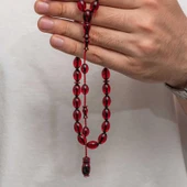 Kruvazör Sıkma Kehribar Tesbih - 3