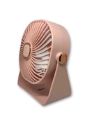 ZB112 Taşınabilir Masaüstü Pembe Usb Fan - 2