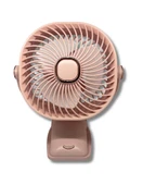 ZB113 Taşınabilir Masaüstü Pembe Usb Fan - 1