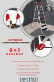 Teknor Extreme Plastik Basamaklı 6+1 Metal Merdiven - 4