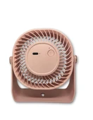 ZB112 Taşınabilir Masaüstü Pembe Usb Fan - 3