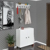 Kenzlife ayakkabılık çapula5 byz 83*080*30 kapaksız 5 raflı 20 çift ayakkabı kapasitesi thumbnail 1