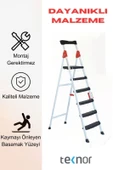 Teknor Extreme Plastik Basamaklı 5+1 Metal Merdiven - 4