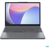 Ideapad Slim 3 Intel Core i5 13420H 16GB 512GB SSD Freedos 15.3" WUXGA Taşınabilir Bilgisayar 83K1003MTR - 1