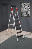 Teknor Extreme Plastik Basamaklı 6+1 Metal Merdiven - 6