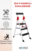 Teknor Extreme Plastik Basamaklı 2+1 Metal Merdiven - 5