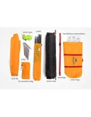 NATUREHIKE P-SERİSİ 3 KİŞİLİK KAMP ÇADIRI TURUNCU - 3