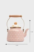 Miss Betty Vintage Ahşap Saplı Güzgülü Puantiye Kettle 2,5LT MiSS-63445-03 - 3