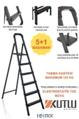 Teknor Kutlu 5+1 Metal Merdiven - 1