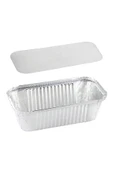 Süpertrend  Roll-up 1000gr Dikdörtgen Derin Alüminyum Kap Ve Kapak Seti - 1