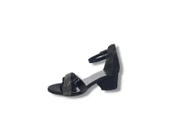 Zerhan 170 Kız Çocuk Siyah Taşlı Bantlı Topuklu Ayakkabı thumbnail 3