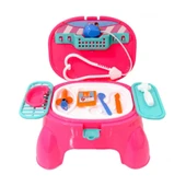 573-BP LITTLE NURSE OYUN TABURESİ DOKTOR SET KIZ - 3