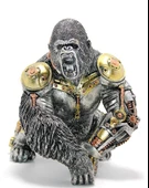 Süpertrend Steampunk Polyester King Kong Figürü Alk2457 - 1