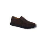 Serra 823 Erkek Koyu Kahve Nubuk Deri Loafer Ayakkabı - 4