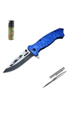 Süpertrend Kişiye Özel Lanmark Mavi Çakı M30B 21CM - 1