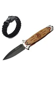 Süpertrend Columbia İsme Özel Kurtlu Çakı FS-1103-3 20 CM - 1