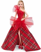 Mattel Barbie 2024 Mutlu Yıllar Bebegi Sarışın 3 HRM61 - 1