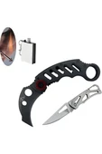Kruvazör X05RD-16 cm Kamp Çakı Seti SLN267 - 1