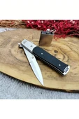 Kruvazör Columbia 22 cm efsane model orjinal manuel komple çelik bıçak yanında zippo kibrit ile birlikte - 1