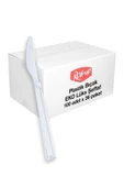 Süpertrend  Şeffaf Lüks Plastik Bıçak 100lü X 36 Paket (koli) - 1