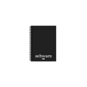 Keskin Color Defter A6 40 Yp.PP Kap.Spr.Schwarz 350560-99 - 1
