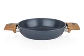Schafer Seramik Sahan 20 CM Yanmaz Yapışmaz Yüzey - 4