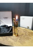 Süpertrend Kişiye Özel Gold Renk Benzinli Pirinç Gövde Çakmak SCK87458940 - 3