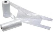Kruvazör  Plastik Şeffaf Rulo Bakkaliye Poşeti Orta Boy 170 Adet - 1