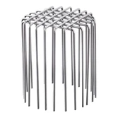 Ayt Sunup SN-26824 Paslanmaz Çelik Havalandırma Kapağı 120x110 Mm Pimaş Kapağı Kombi Borusu Kapak - 2