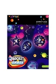 Süpertrend Rocket Space Paper Swirl Decoration - 1