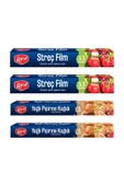 Kruvazör  Roll-up Streç Film Ve Pişirme Kağıdı 4 Parça Ekonomik Mutfak Seti 4 - 1