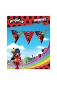 Süpertrend Miraculous Super Heroez Triangle Flag Banner - 1