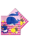 Süpertrend Cheerful Fishes Paper Napkins Pink - 1