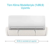 Şeffaf Klima Hava Yönlendirici Anti-Doğrudan Üfleme 4 Mevsim 90x27cm Modern Tasarım - 2